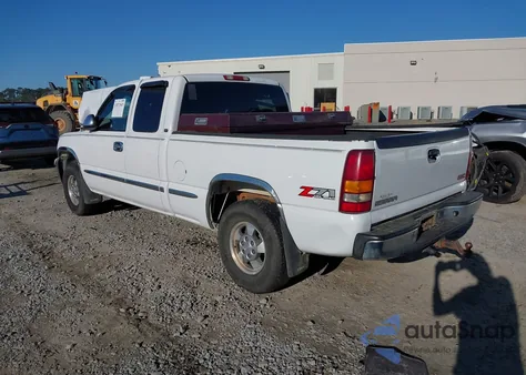 2002 GMC Sierra 1500 Sle из США, поврежденный, VIN 2GTEK19T121283082